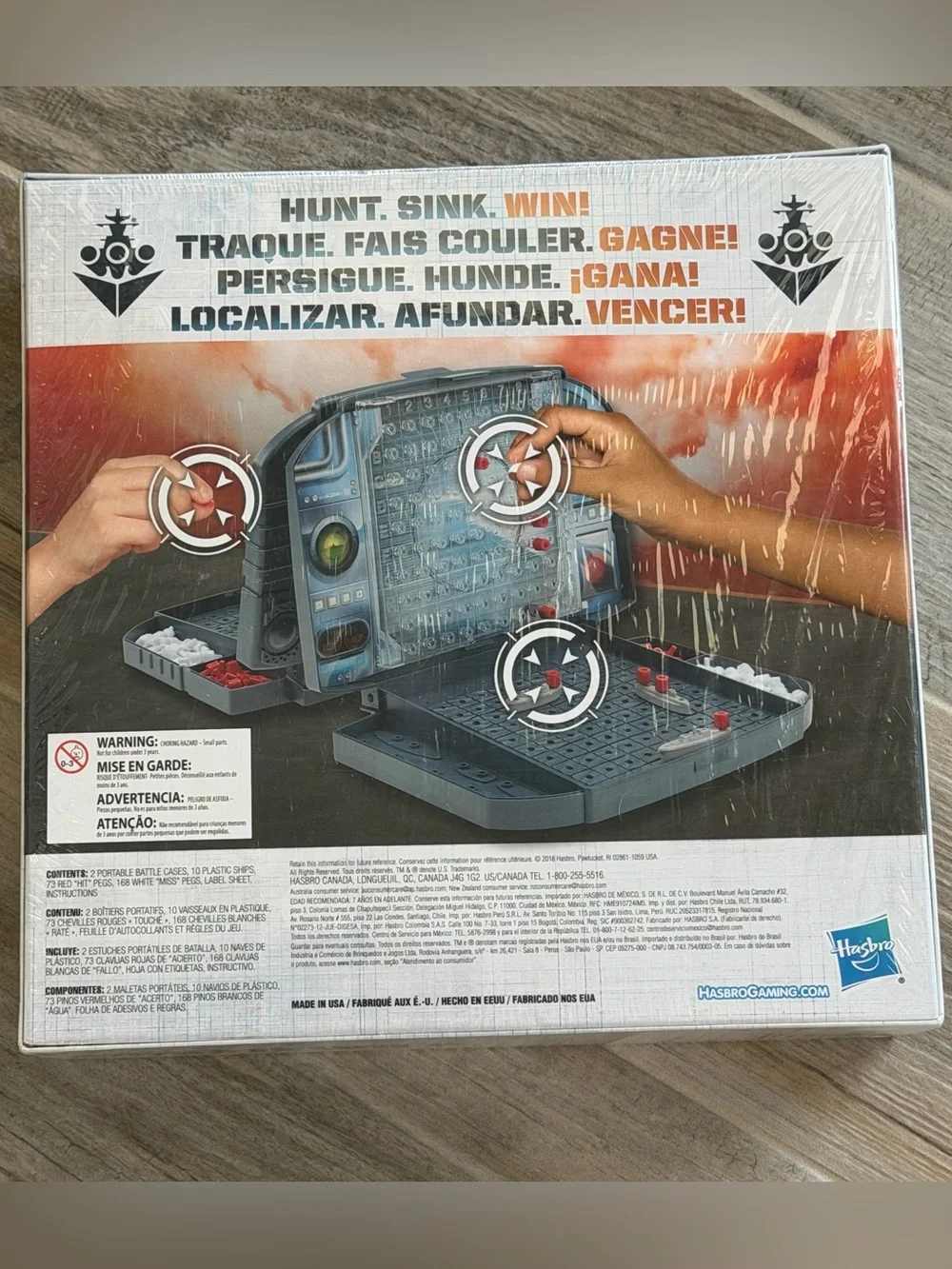 Hasbro battleship board